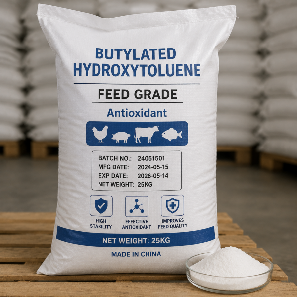 Butylated Hydroxytoluene Feed Grade